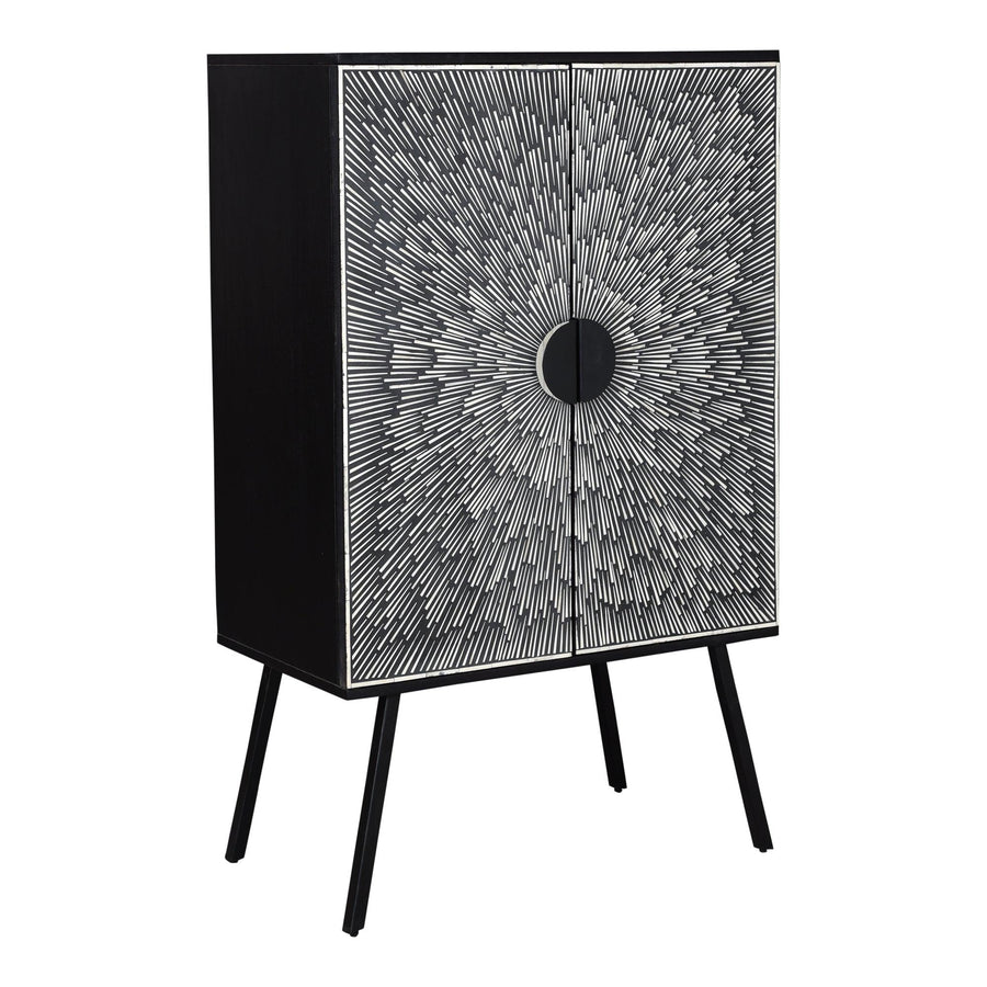 Sunburst Wine Cabinet - SwayLiving