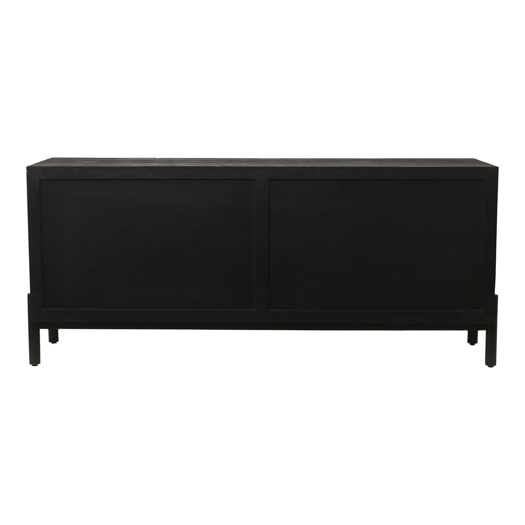 SwayLiving - Misaki Oak Sideboard Black - GZ-1152-02 | SwayLiving