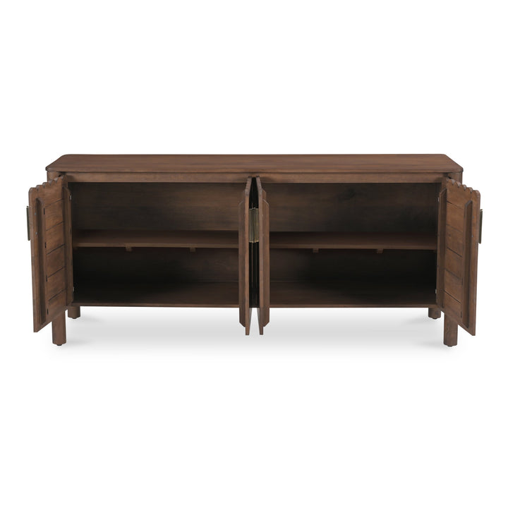 SwayLiving - Wiley 4 Door Sideboard Vintage Brown - GZ-1165-03 | SwayLiving