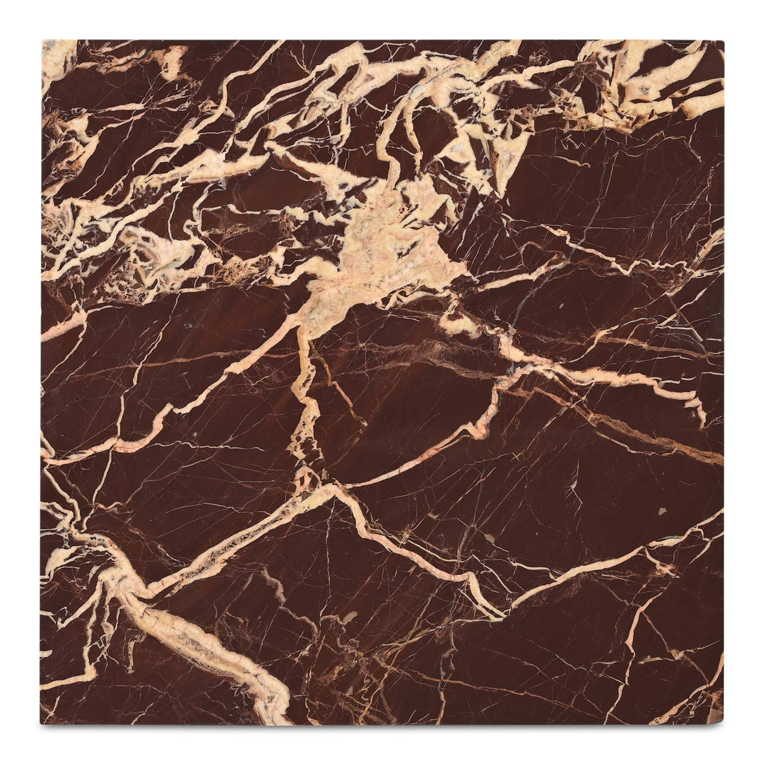 SwayLiving - Rosa Coffee Table Rosso Levanto Marble - GZ-1182-06-0 | SwayLiving