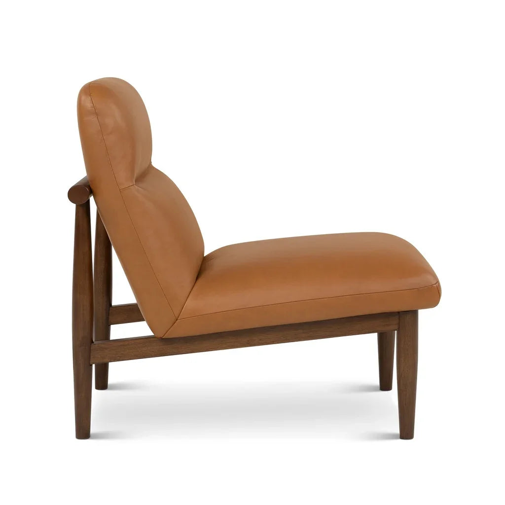 Hudson Leather Accent Chair