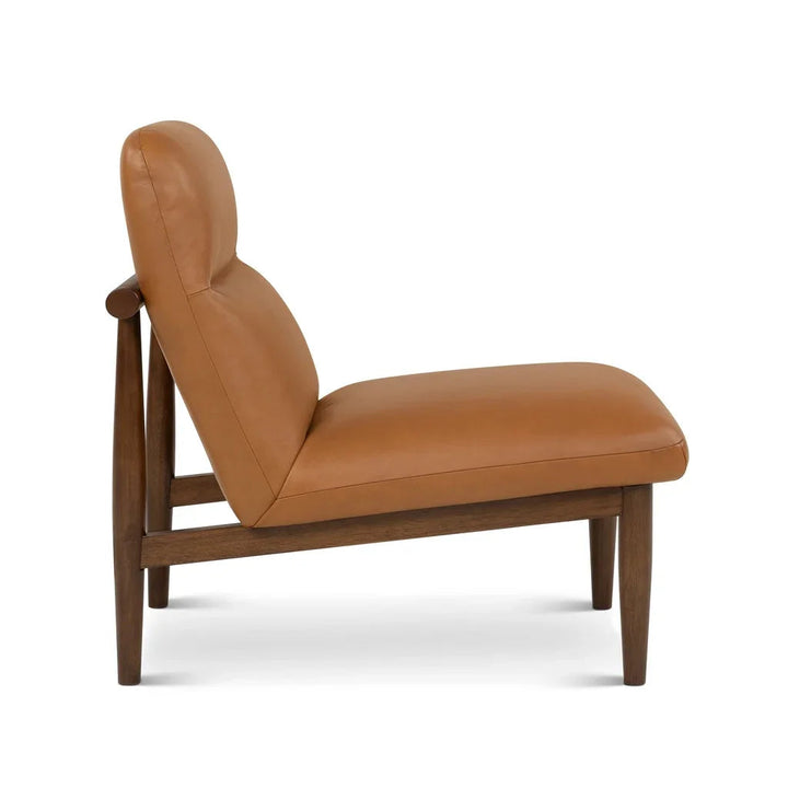 Hudson Leather Accent Chair