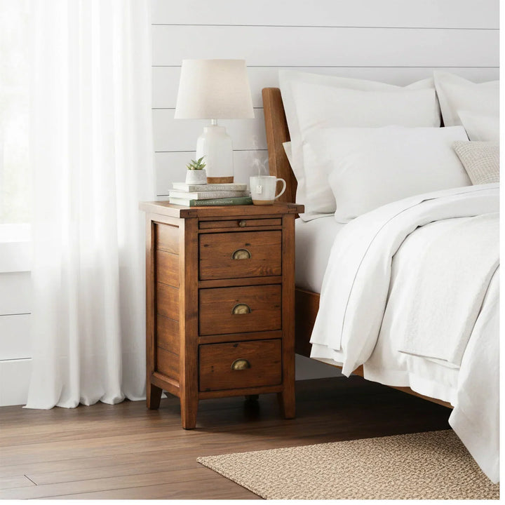 Irish Coast 3 Drawer Nightstand