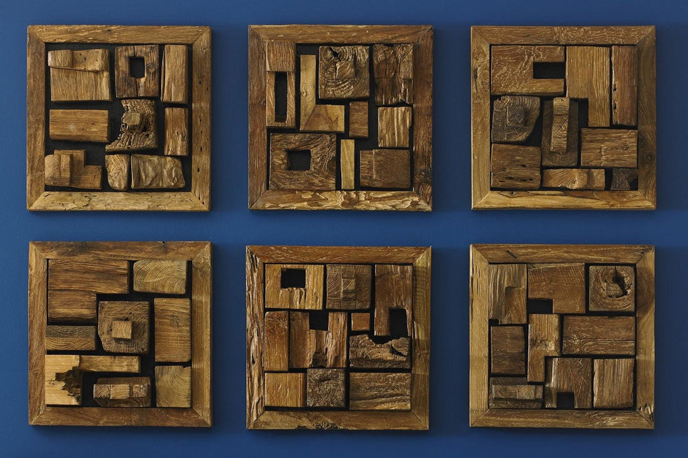 SwayLiving Asken Wall Tile, Wood WALL ACCENTS