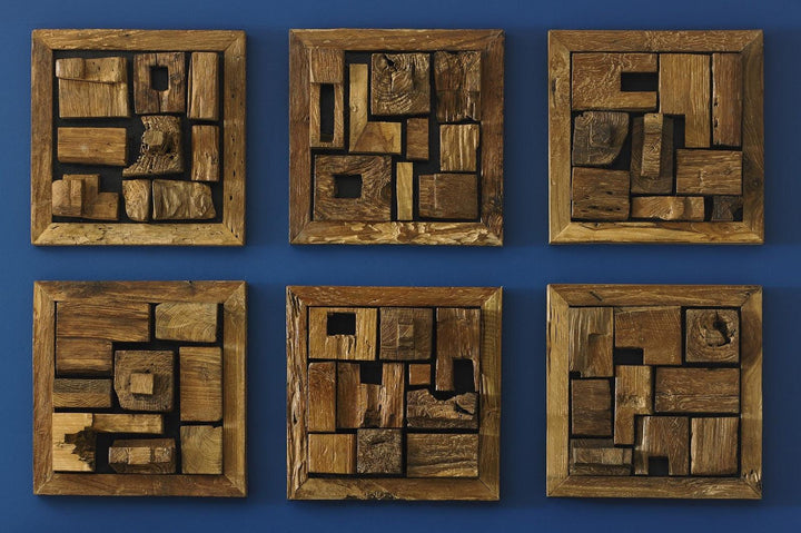 SwayLiving Asken Wall Tile, Wood WALL ACCENTS