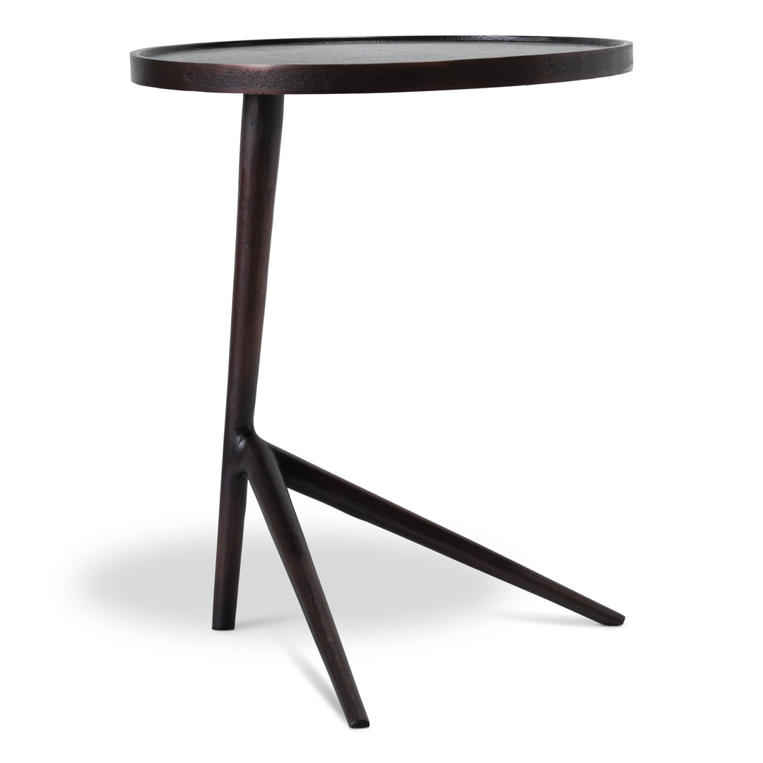 Leo End Table - Antique Copper · 20.5"