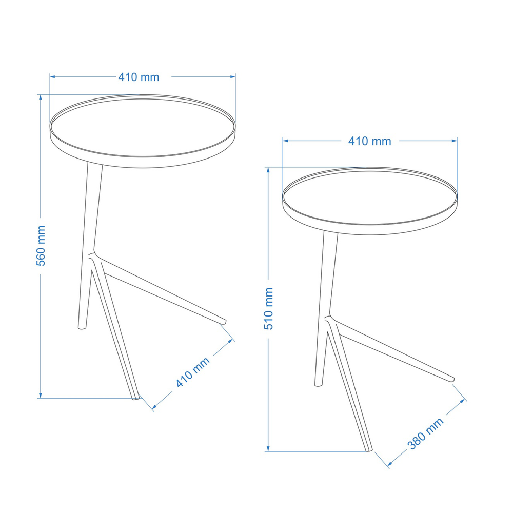 Leo Nesting Set (Set of 2) — line