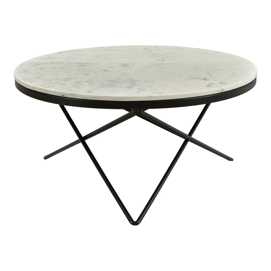 Haley Coffee Table Black Base - SwayLiving
