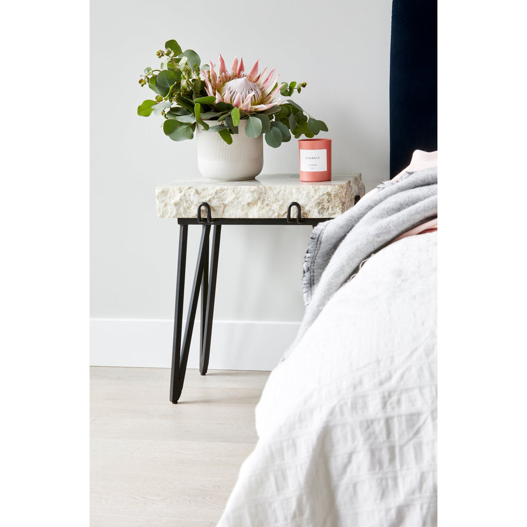 SwayLiving - Alpert Accent Table Sand - IK-1011-21 | SwayLiving