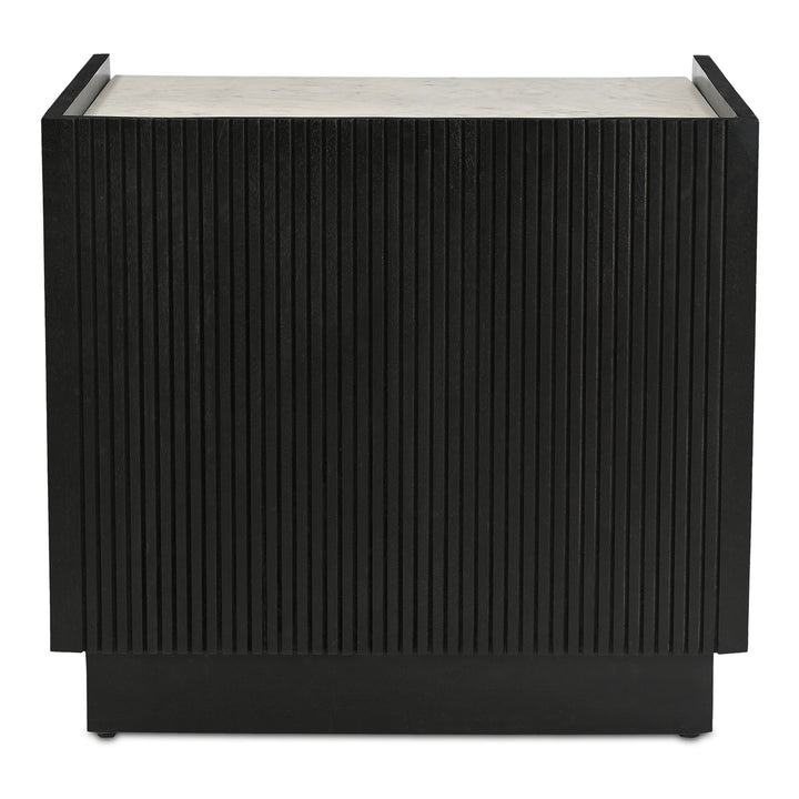 SwayLiving - Carter Nightstand Black - IK-1035-02 | SwayLiving
