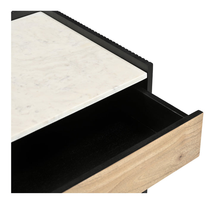 SwayLiving - Carter Nightstand Black - IK-1035-02 | SwayLiving