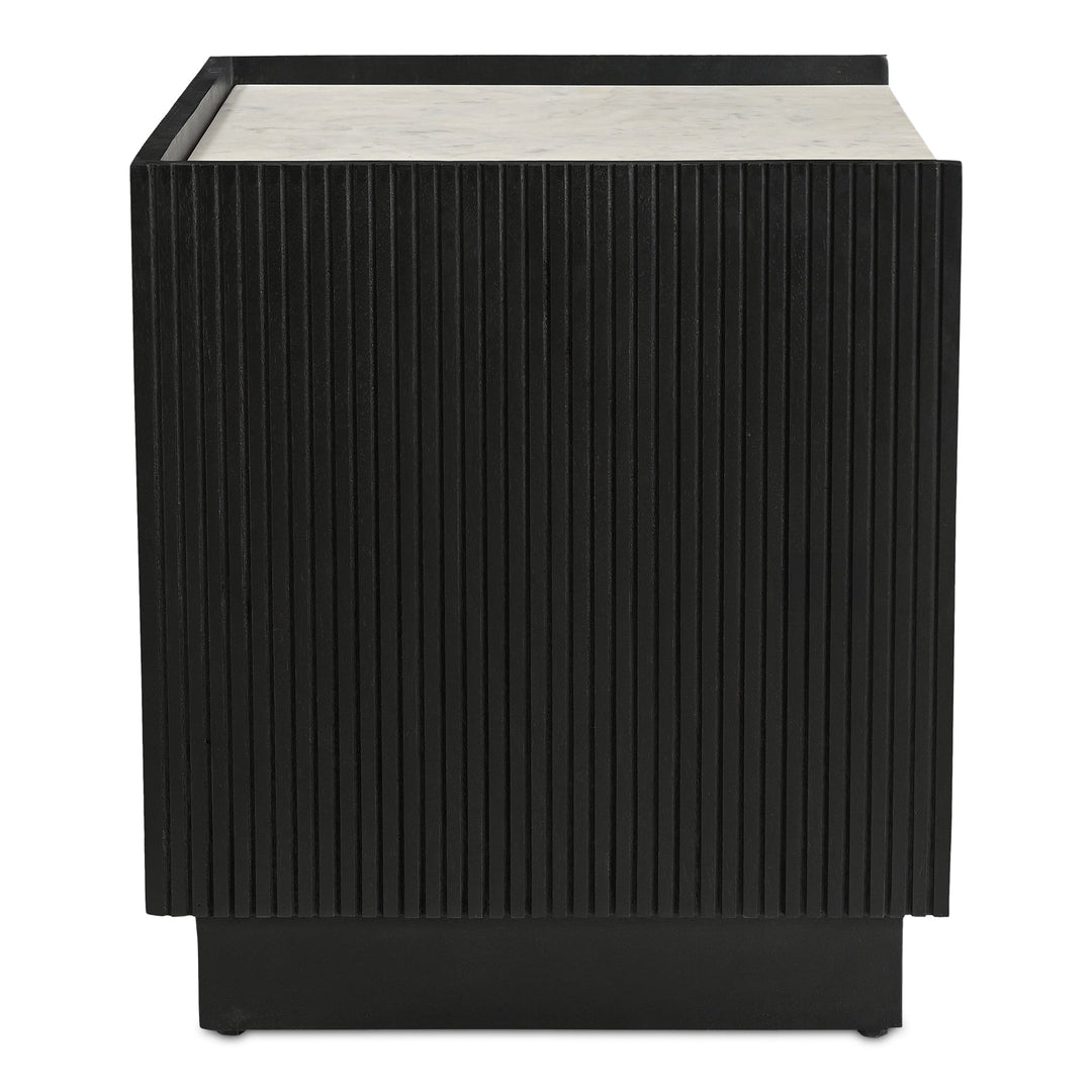 SwayLiving - Carter Nightstand Black - IK-1035-02 | SwayLiving