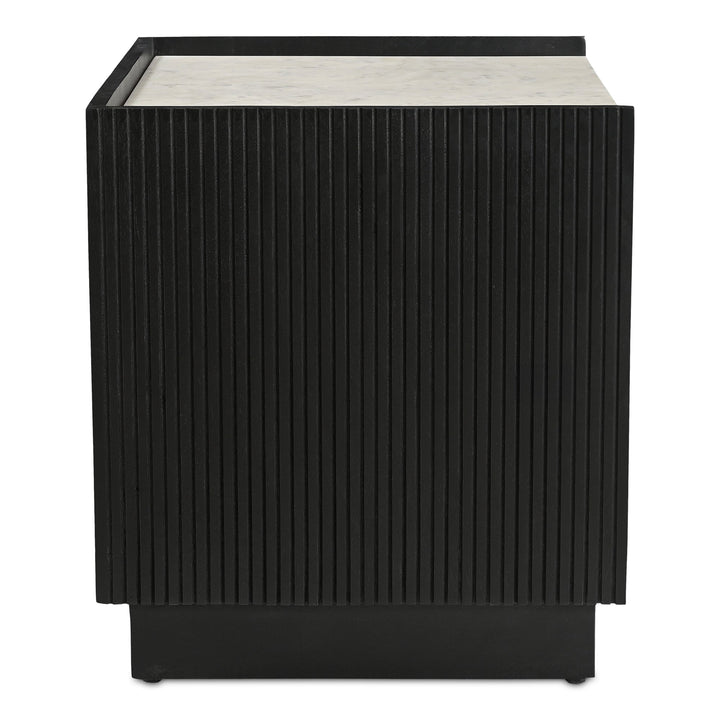 SwayLiving - Carter Nightstand Black - IK-1035-02 | SwayLiving