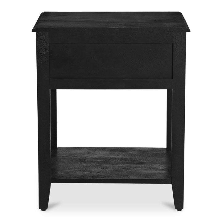 SwayLiving - Corrine Nightstand Antique Black - IK-1037-02 | SwayLiving