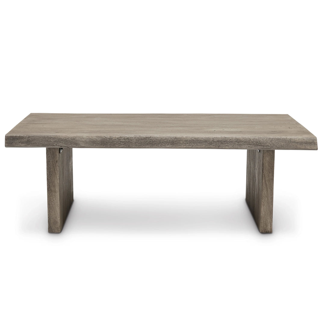 Brooks - 48" Coffee Table - Sandblasted Grey