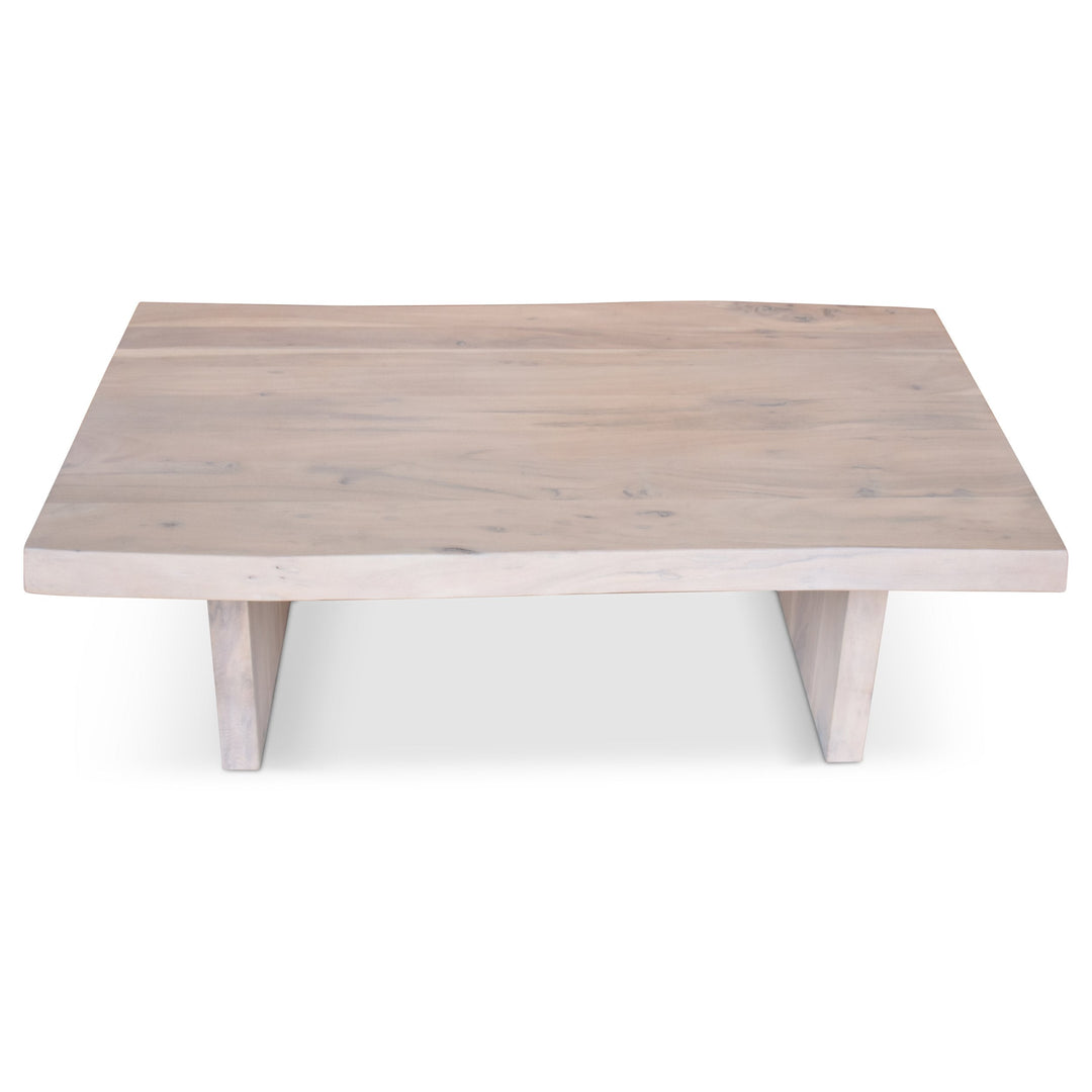 Brooks - 48" Coffee Table - White Wash