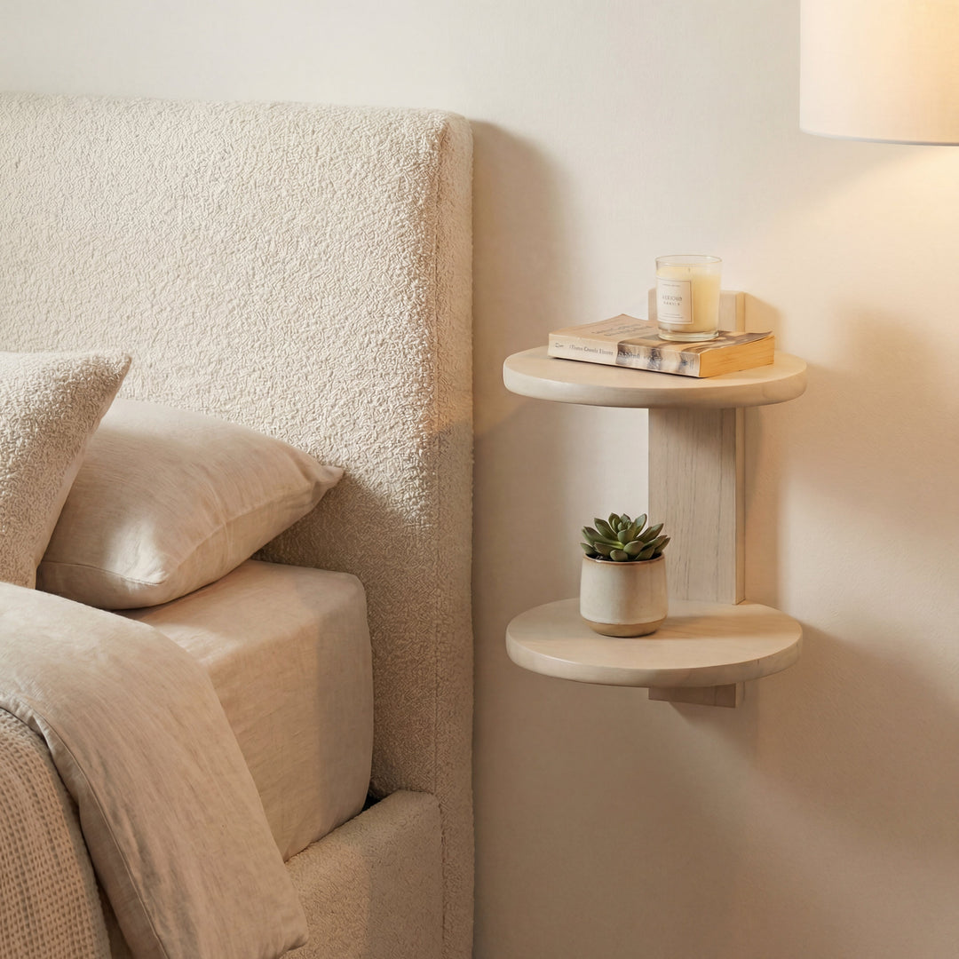 Lucy Wall Mounted Nightstand — life_1