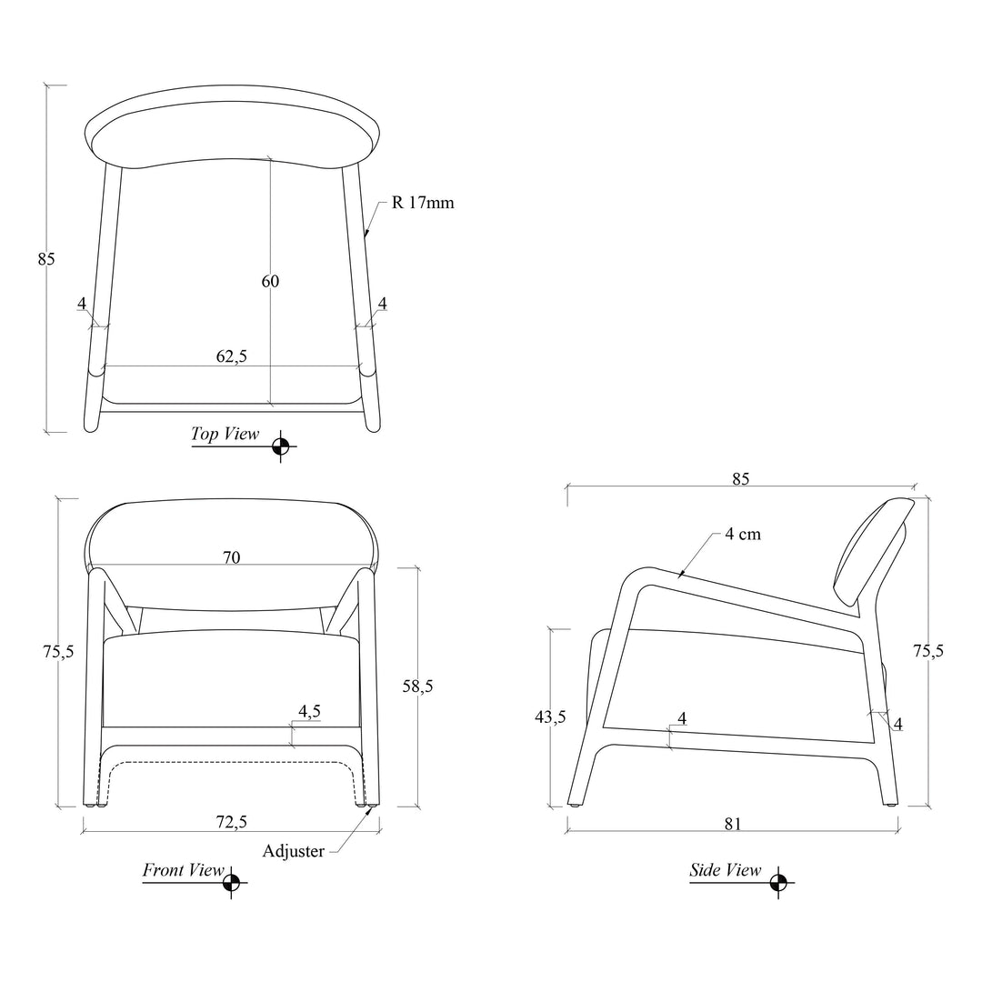 Penny Accent Chair — line