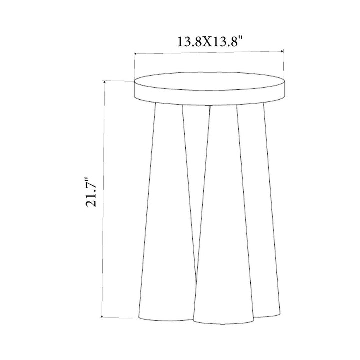 Atria End Table — line