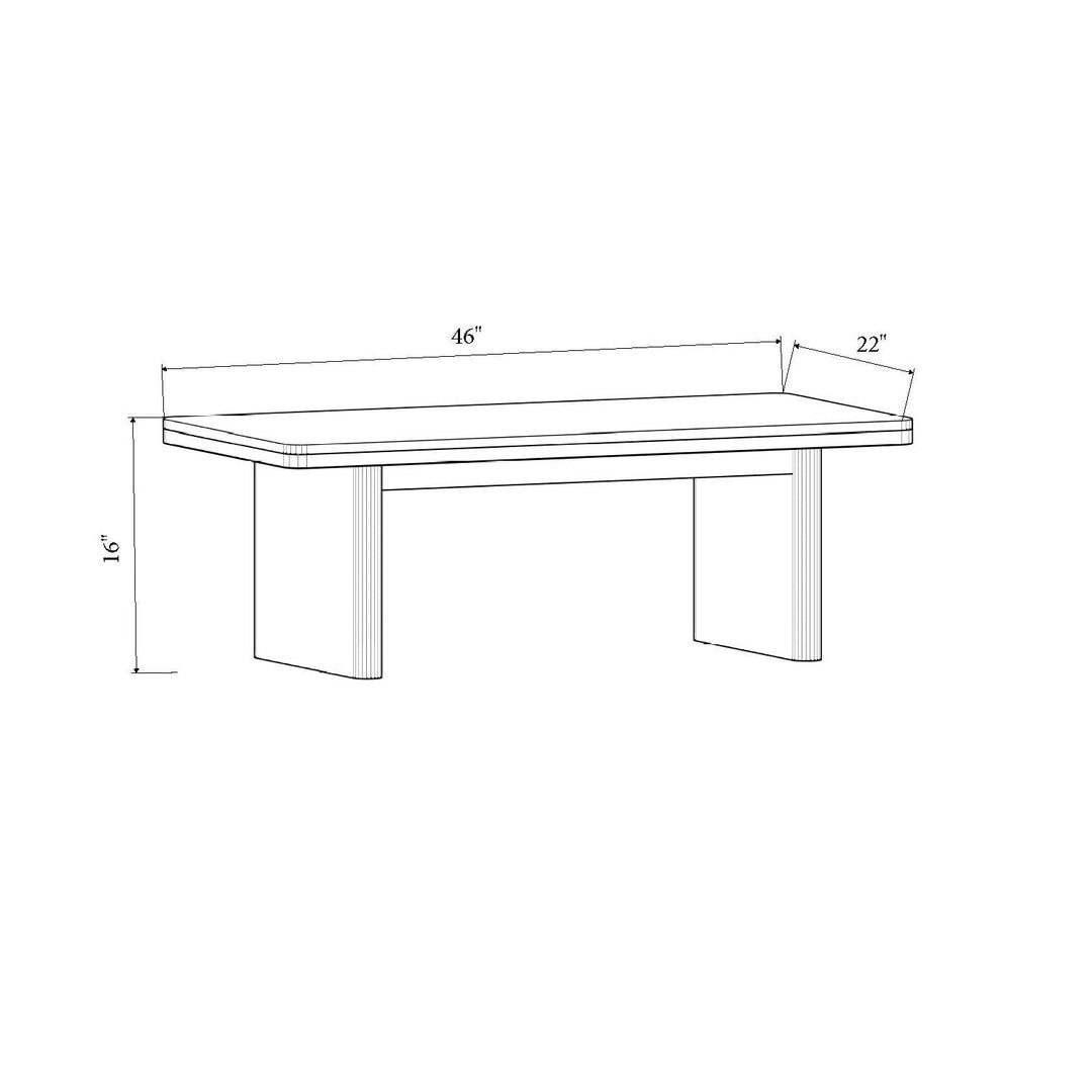 Caden Coffee Table — line