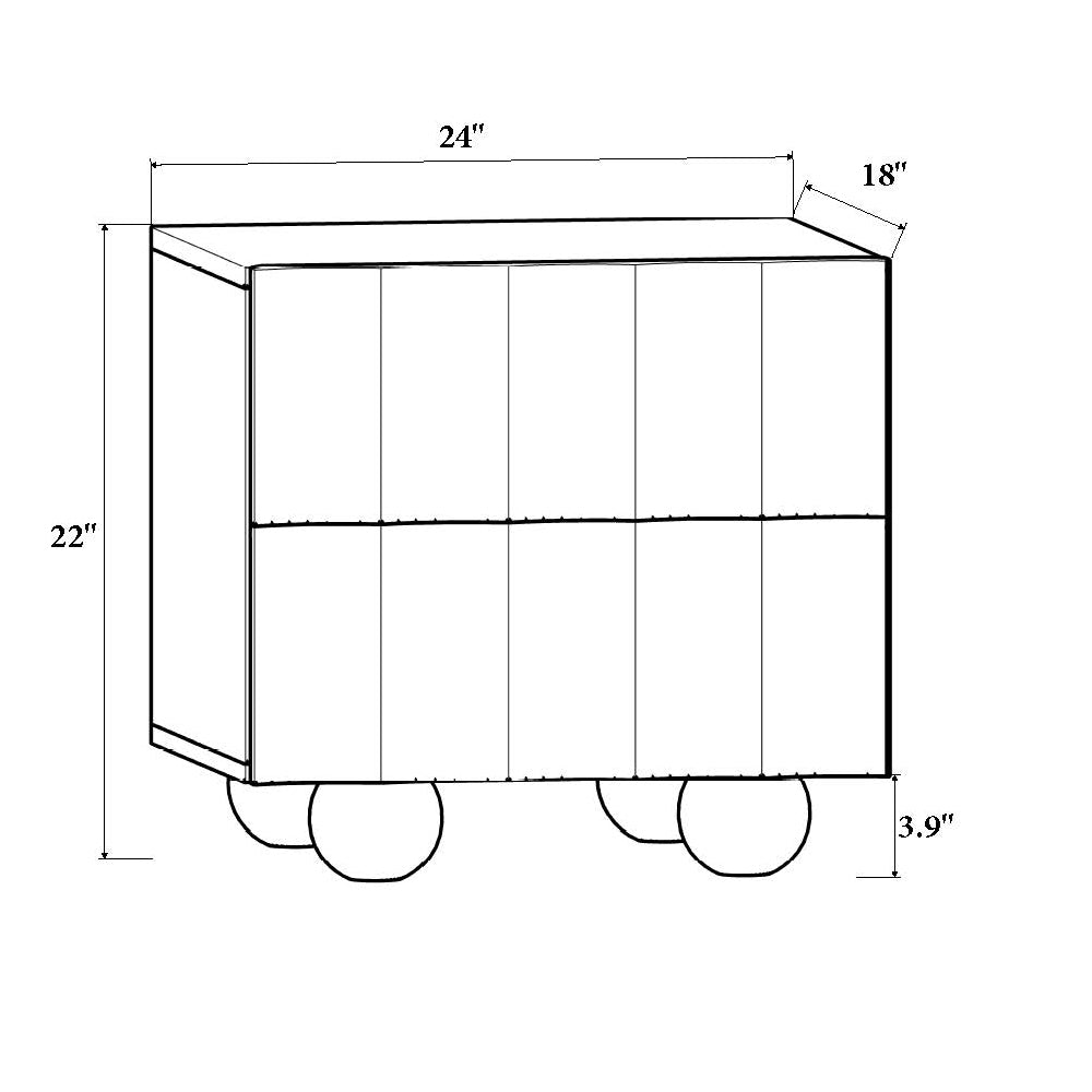 Lulu Nightstand — line