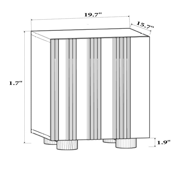 Poppy Nightstand — line