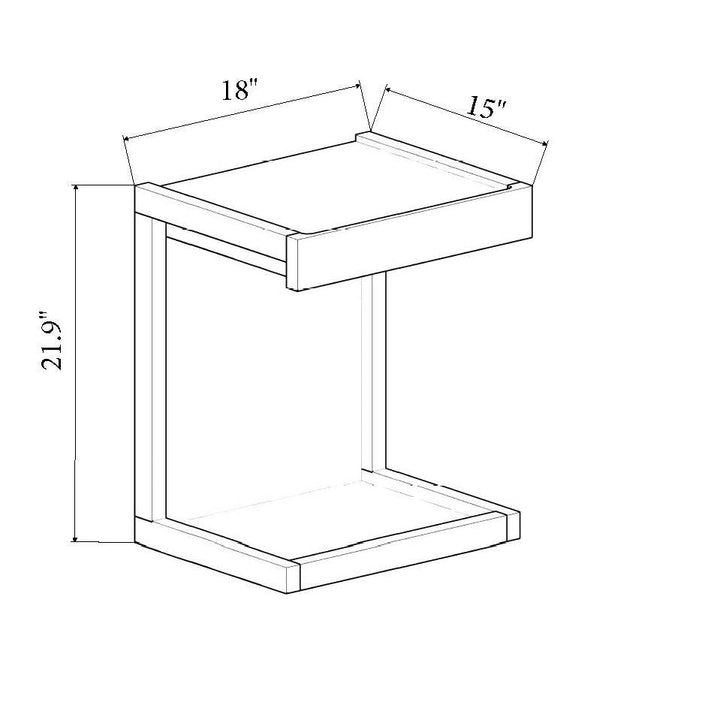 Rivo End Table — line