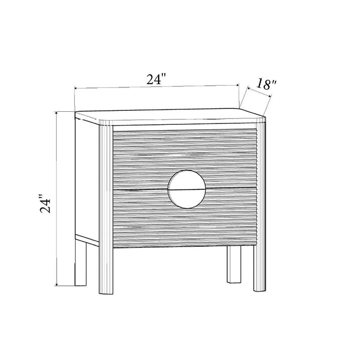 Soma Nightstand — line
