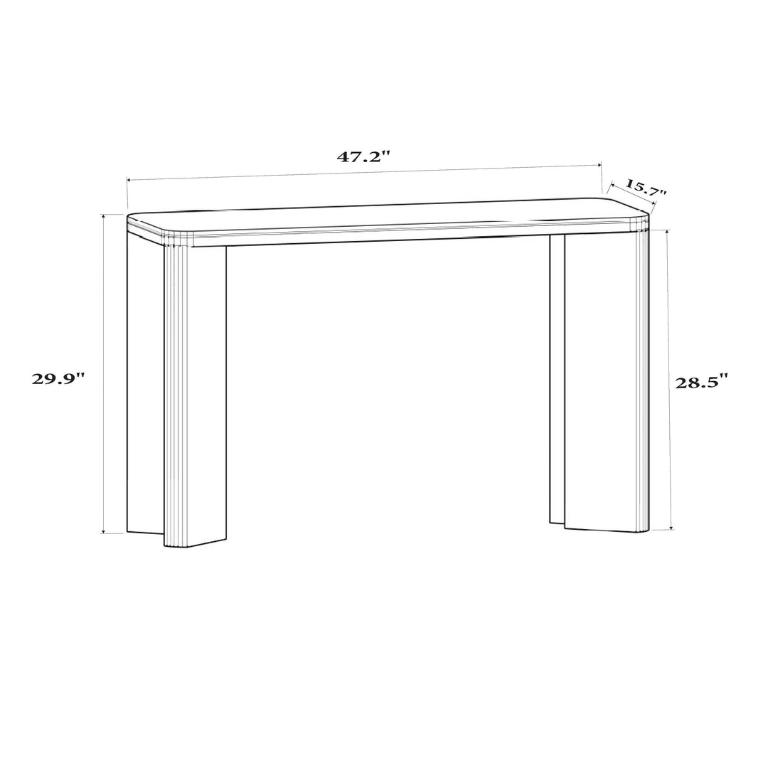 Zara Console Table — line