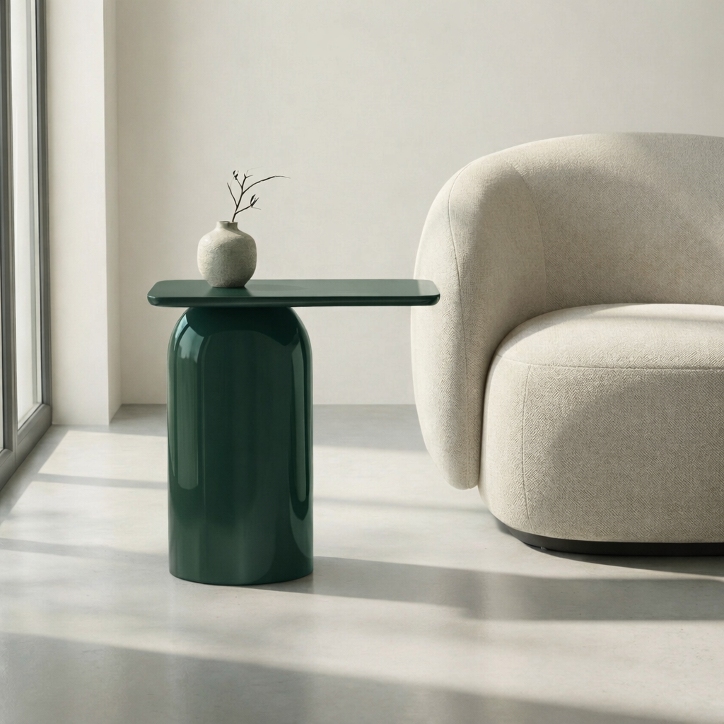 Alessia Enamel End Table — life_1