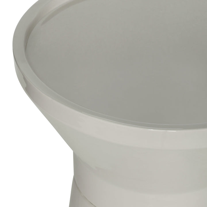 Sabine Enamel End Table — silo_3