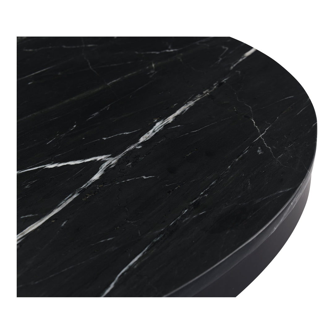 SwayLiving - Tower Dining Table Black Marble - JD-1034-02-0 | SwayLiving