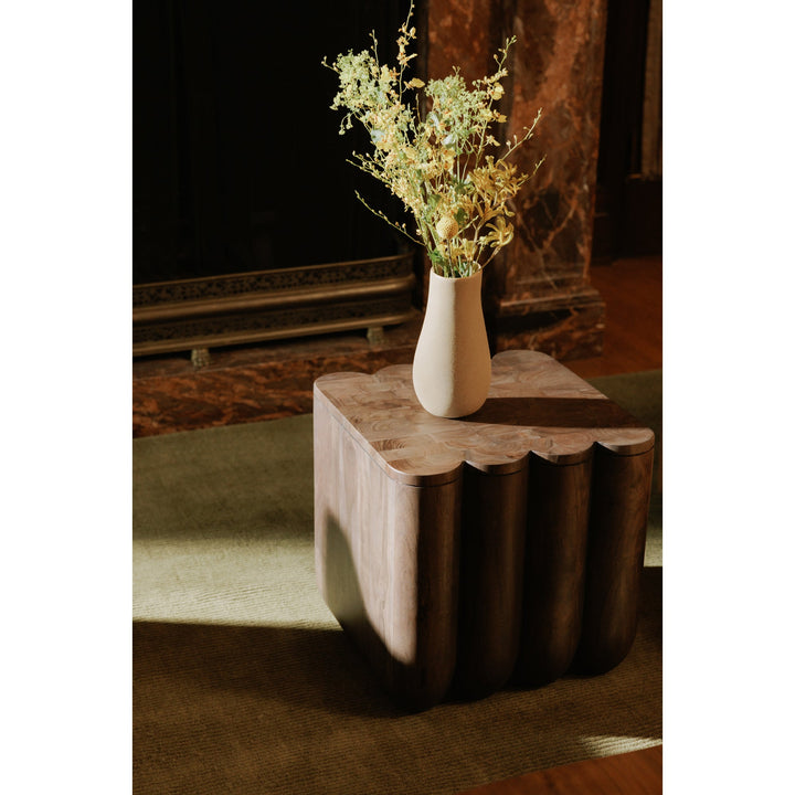SwayLiving - Punyo Punyo Accent Table Espresso Brown - JD-1047-07 | SwayLiving