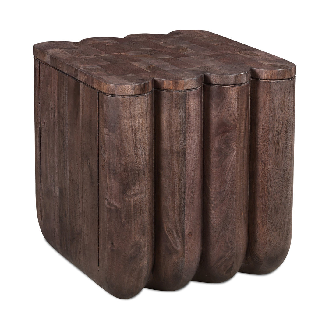 SwayLiving - Punyo Punyo Accent Table Espresso Brown - JD-1047-07 | SwayLiving
