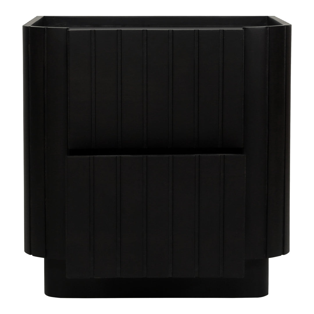 SwayLiving - Povera Nightstand Black - JD-1064-02 | SwayLiving