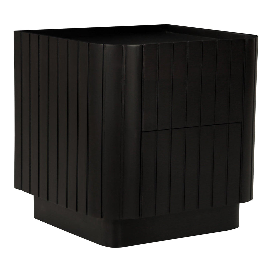 Povera Nightstand Black - SwayLiving