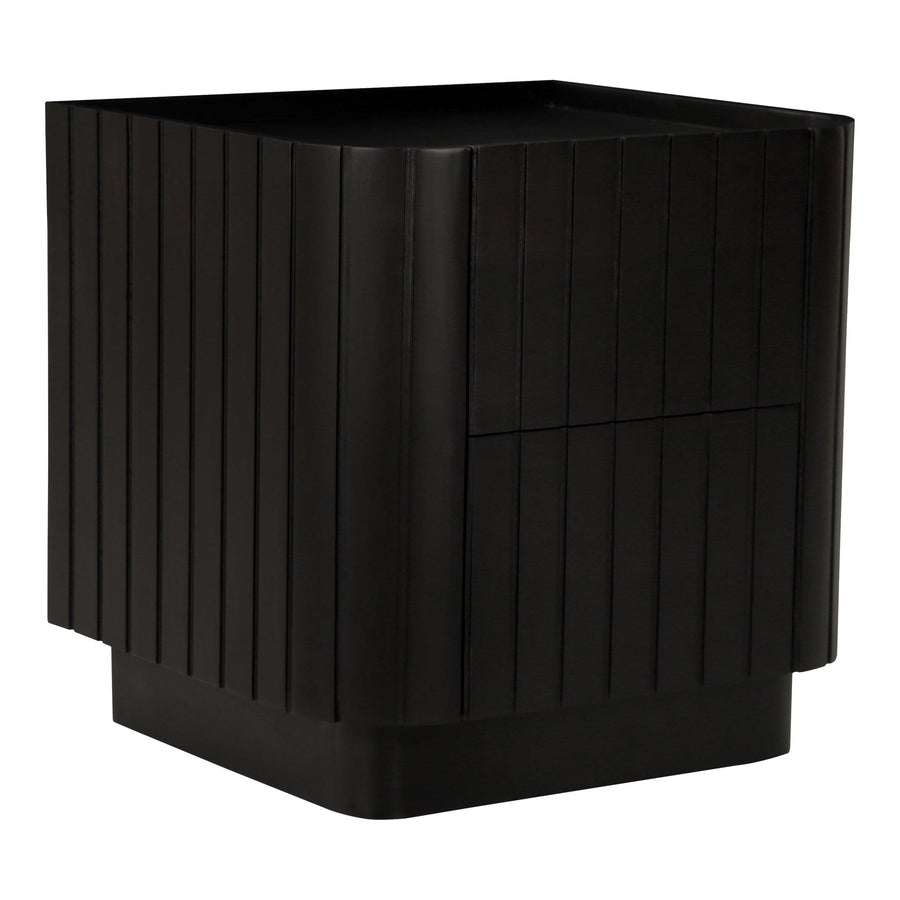 Povera Nightstand Black - SwayLiving