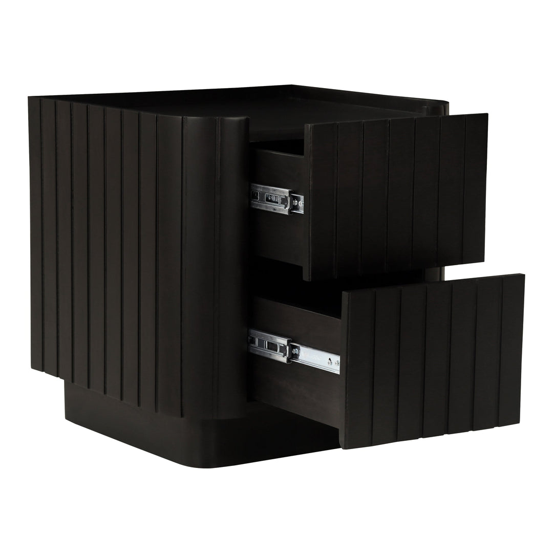 SwayLiving - Povera Nightstand Black - JD-1064-02 | SwayLiving