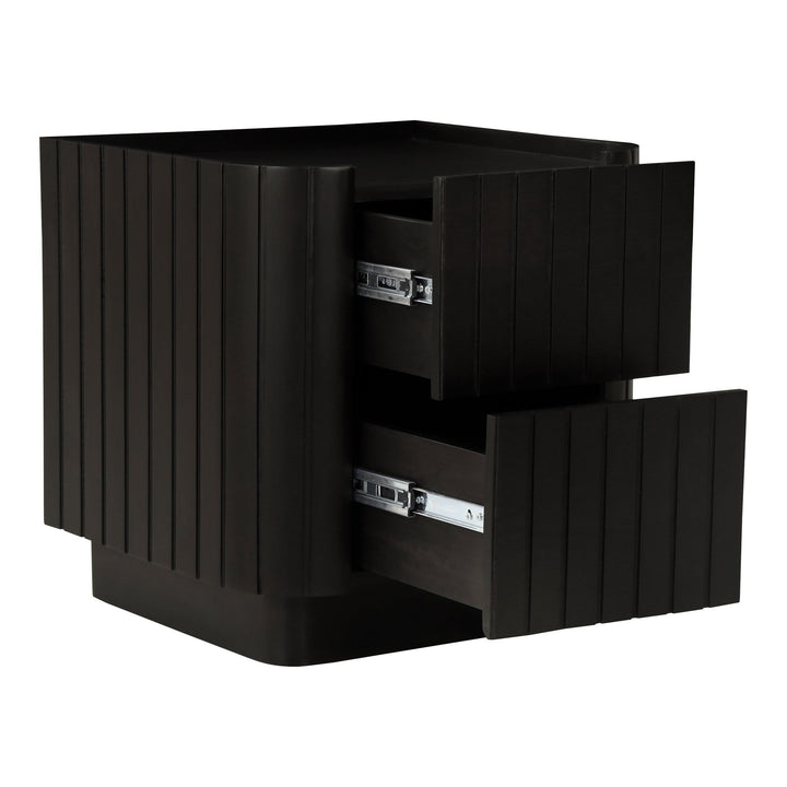 SwayLiving - Povera Nightstand Black - JD-1064-02 | SwayLiving
