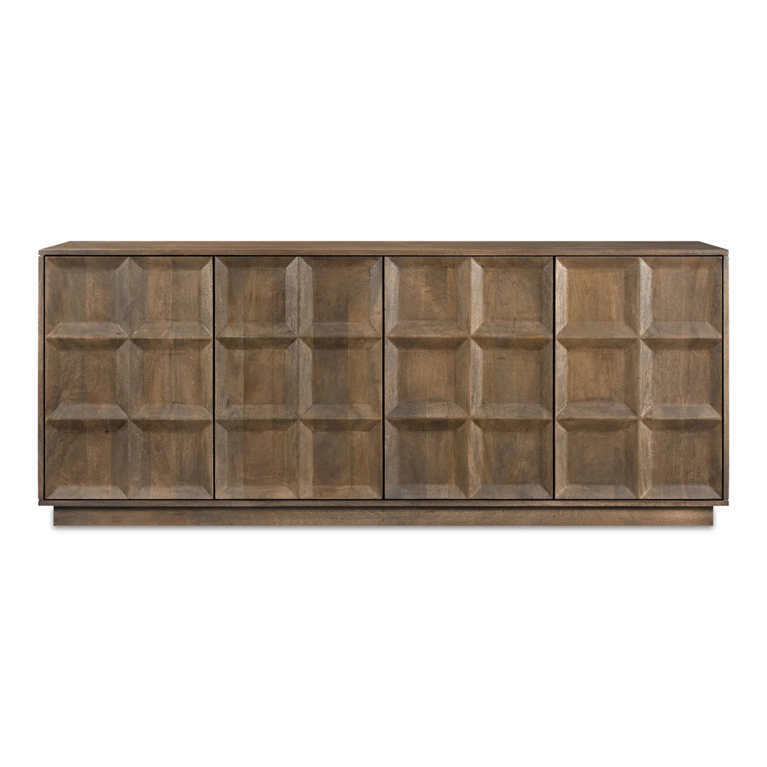 Bowen Sideboard Deep Brown - SwayLiving