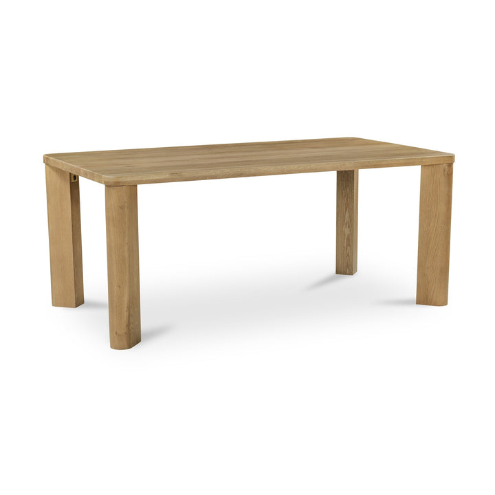 SwayLiving SwayLiving Segment Dining Table Wood Small
