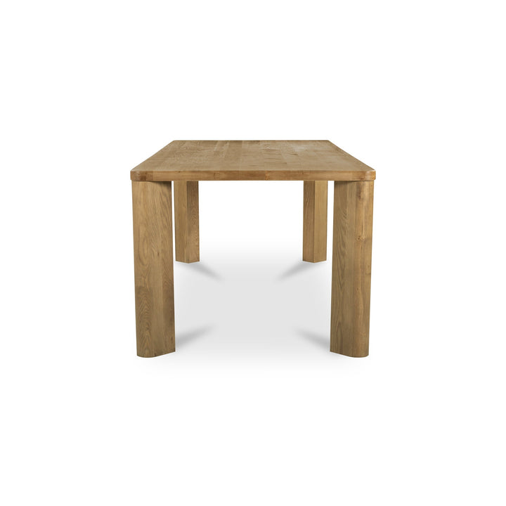 SwayLiving SwayLiving Segment Dining Table Wood Small