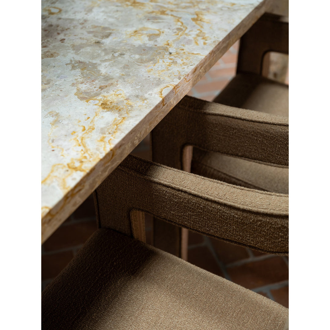 SwayLiving SwayLiving Segment Dining Table Panther