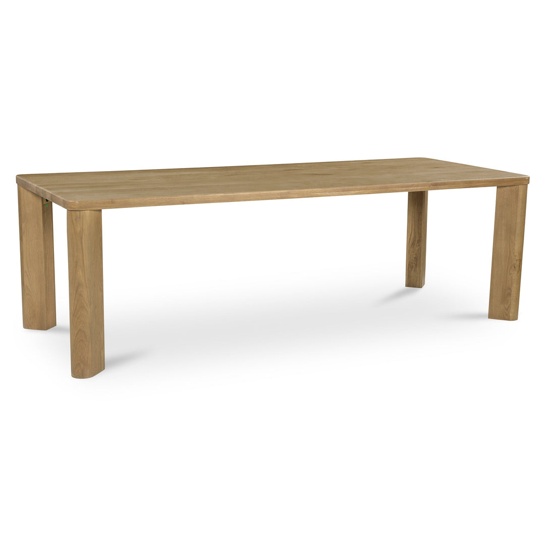 SwayLiving SwayLiving Segment Dining Table Wood Large