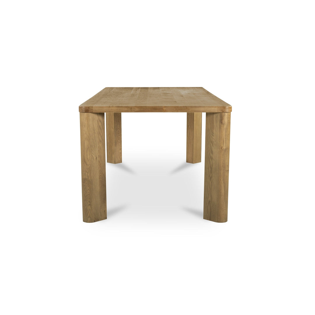 SwayLiving SwayLiving Segment Dining Table Wood Large