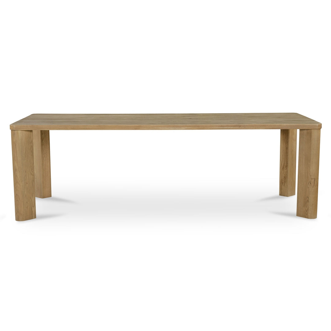 SwayLiving SwayLiving Segment Dining Table Wood Large
