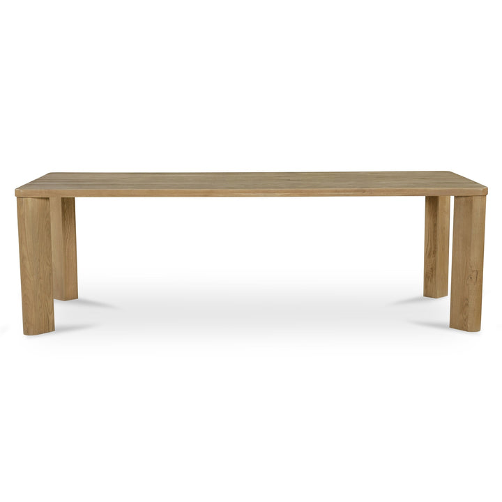 SwayLiving SwayLiving Segment Dining Table Wood Large