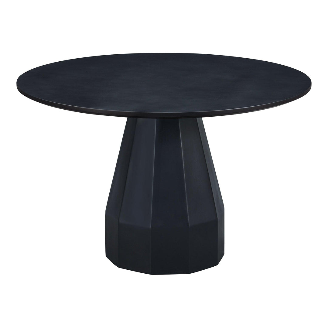 Templo Outdoor Dining Table Black - SwayLiving