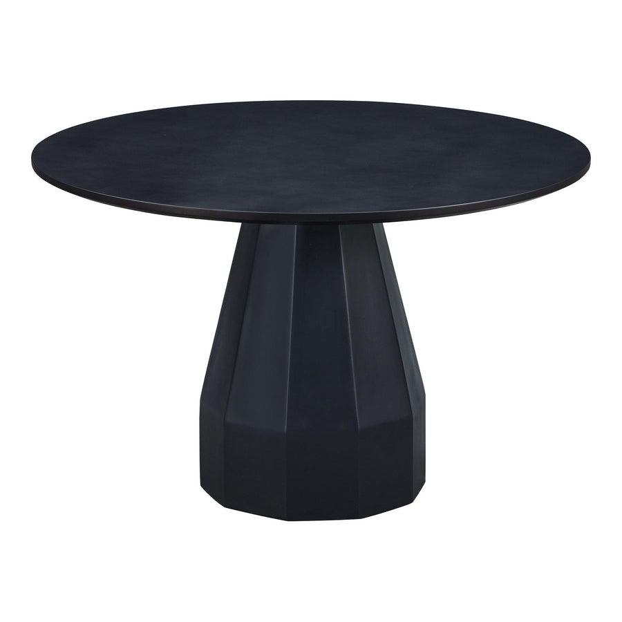 Templo Outdoor Dining Table Black - SwayLiving