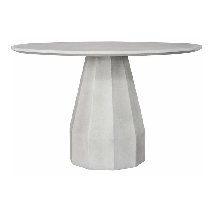 SwayLiving - Templo Outdoor Dining Table Antique White - JK-1010-18-0 | SwayLiving
